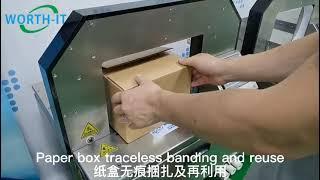 Easy open and sealing paper box solutions green package