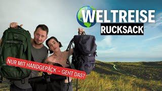 WELTREISE PLANEN: Das PERFEKTE REISEGEPÄCK Reisegepäck Tipps • Schritt für Schritt Anleitung