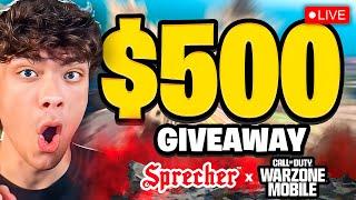 $500 Cash Giveaway | Trying the EXTRA CRISPY KEEP in Warzone Mobile!