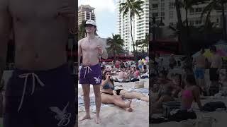 4K Spring Break 2023 BEACH PARTY WALK Fort Lauderdale, FL f315 webm clip 1