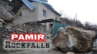 Памир|Камнепады|Pamir|Rockfalls