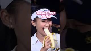 NGILU LIAT SORAYA RASYID MAKAN PISANG! #shortviral #uangkaget