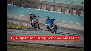 Motorman and Kyle Wyman talk riding techniques, plus, Cody Wyman critiques my track laps.