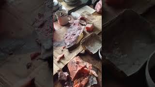 Что едят оленеводы на Чукотке.
