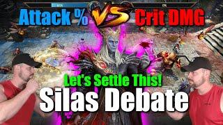 How to Build Silas - Attack Vs Crit Damage - Ultimate Showdown | Watcher of Realms