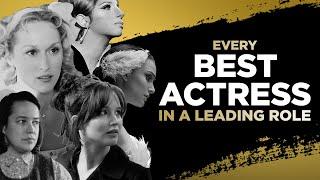 Every Best Actress Oscar Winner