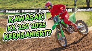 Test: Kawasaki KX250 2025 - was kann der neue grüne Crosser nach der Kernsanierung?