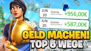 Mit DIESEN 7 Wegen kannst DU Geld mit FORTNITE verdienen (als Jugendlicher)Fortnite TIPPS