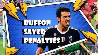 Gianluigi Buffon ALL Career Penalties - SAVED, MISSED AGAINST & SHOOTOUT SAVES in Official Matches