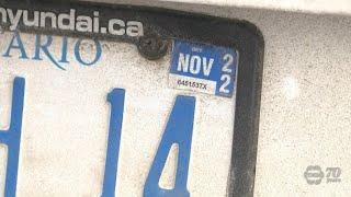 Automatic license plate renewal coming to Ontario