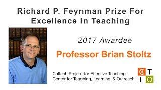 CPET Annual Seminar - 2017 Feynman Prize Winner, B. Stoltz - 2/26/18