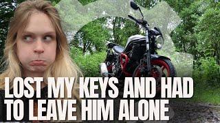 Urgh. Lost my motorbike keys.