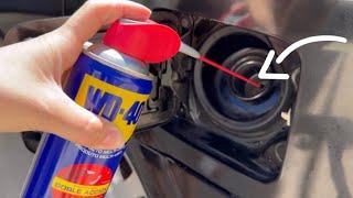 Spruzza questa parte della tua auto con wd 40 e rimarrai sorpreso dai risultati