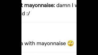 Mayonnaise on Pizza is a crime