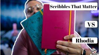 Scribbles That Matter VS Rhodia | ULTIMATE PEN TEST & REVIEW | ThatJournalingGuy