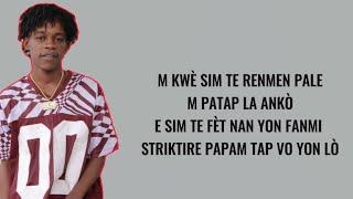 Watson G _ Ou kwè sim te renmen pale ( Lyrics Vidéo)