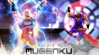 Clash of the Gods! Zeus vs God Akuma. Street Fighter Mugen Multiverse