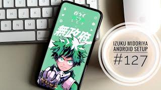Best Nova Launcher Setup #127 | My Hero Academia | Izuku Midoriya | Deku