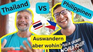 Thailand oder Philippinen die großen Unterschiede für Auswanderer und Urlauber mit @aergerinparadise