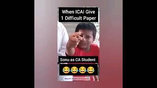 Sonu as CA Student  #shorts #shortsfeed #youtubeshorts @kalpitgoyal