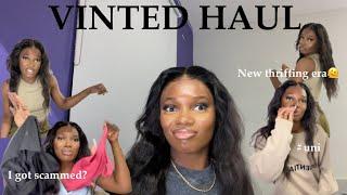 Vinted haul | storytime: how I got scammed | thrifting babe 🫶