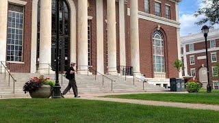 first day of school at wesleyan university