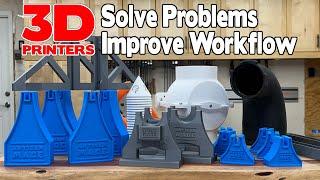 3d Printing For Woodworkers / 3D Printers Solve Problems In The Workshop / Improve Your Workflow