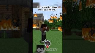 He got revenge on me.. #minecraft #relateable #kendricklamar #mustard