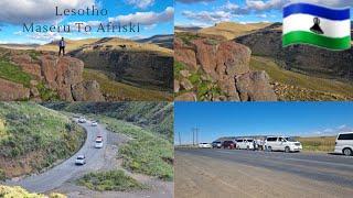 Lesotho / Maseru to afriski / my travel