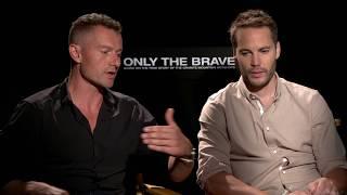 James Badge Dale & Taylor Kitsch On Training For ONLY THE BRAVE