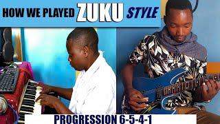 How we made a beat||Robby & Keyboardist Yusufu playing Zouk beat live