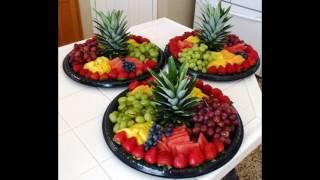 Fruit decoration for parties