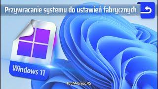 Restoring Windows 11 to its original/factory settings  System reset before selling ️