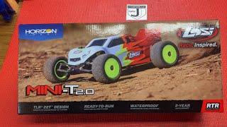 Losi Mini T 2 0 unboxing and Hobbywing Brushless ESC & Motor unboxing