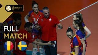 Full Match | Romania vs. Sweden - CEV Volleyball European Golden League 2024