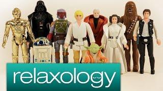 ASMR Q-Tip Cleaning Vintage Toys - Kenner Star Wars Action Figures - by relaxology