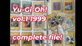 Yugioh Complete collection of Volume 1 released in 1999