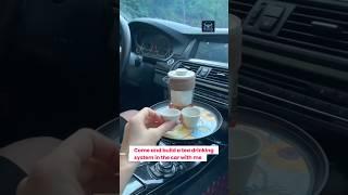 [PRESTIGE SOLUTION] A must-have for self-driving camping: an easy-to-set-up, small car tea table.