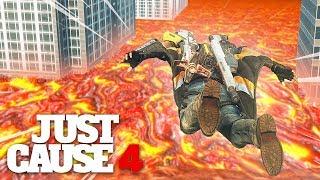 Just Cause 4 - FLOOR IS LAVA CHALLENGE!