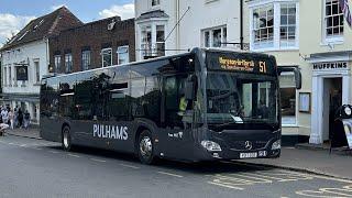 Pullhams Coaches 885 (VO17 EOB) Service 51 - Farewell!