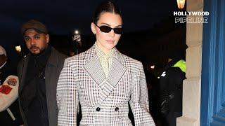 Kendall Jenner Dines at LouLou Restaurant During Paris Fashion Week