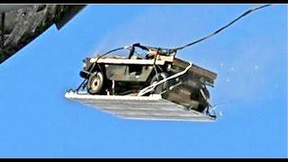 THIS IS HOW US Military Aircraft Air Drops Military Vehicles
