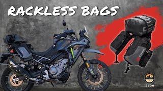 Maletas  Rackless Tusk Excursion y Tankbag Tusk Olympus,  para tu aventura Offroad.