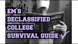 em's declassified college survival guide + CAMPUS TOUR!