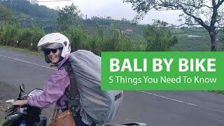 Don't ride a motorbike in Bali without knowing this