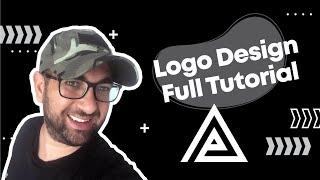 Illustrator Beginner Tutorial | Letter A Logo Design | Triangle Grid