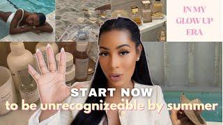 how to glow up *FAST* for summer | 30 day glow up guide, beauty hacks, mindset shifts & MORE