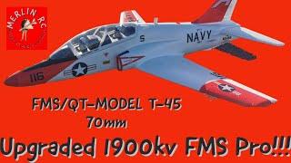 Performance Flight - Upgraded FMS T-45 with 70mm 1900kv FMS Pro edf