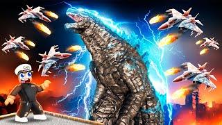 Playing a *NEW* GODZILLA GAME in ROBLOX!?