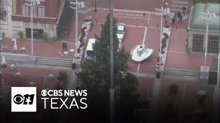 Largest Christmas tree in Texas arrives in Fort Worth's Sundance Square